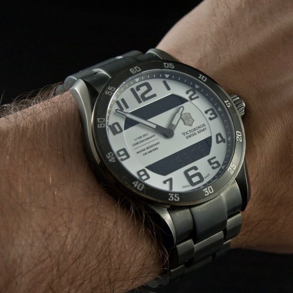 Victorinox Army Chrono Classic XLS Men's Watch NWT